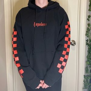 Halsey HFK Hopeless Fountain Kingdom Hoodie Red Checkered